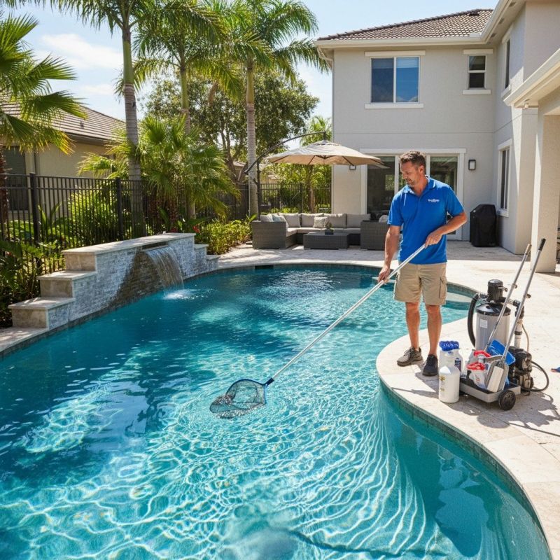 Swimming Pool Vacuuming